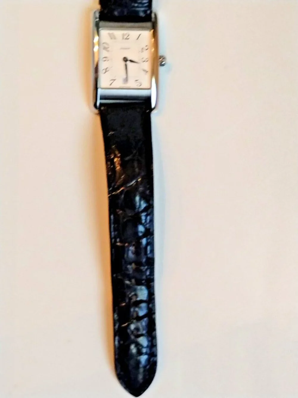 Men's Ladies Coach Lexington Tank Style Watch New Battery